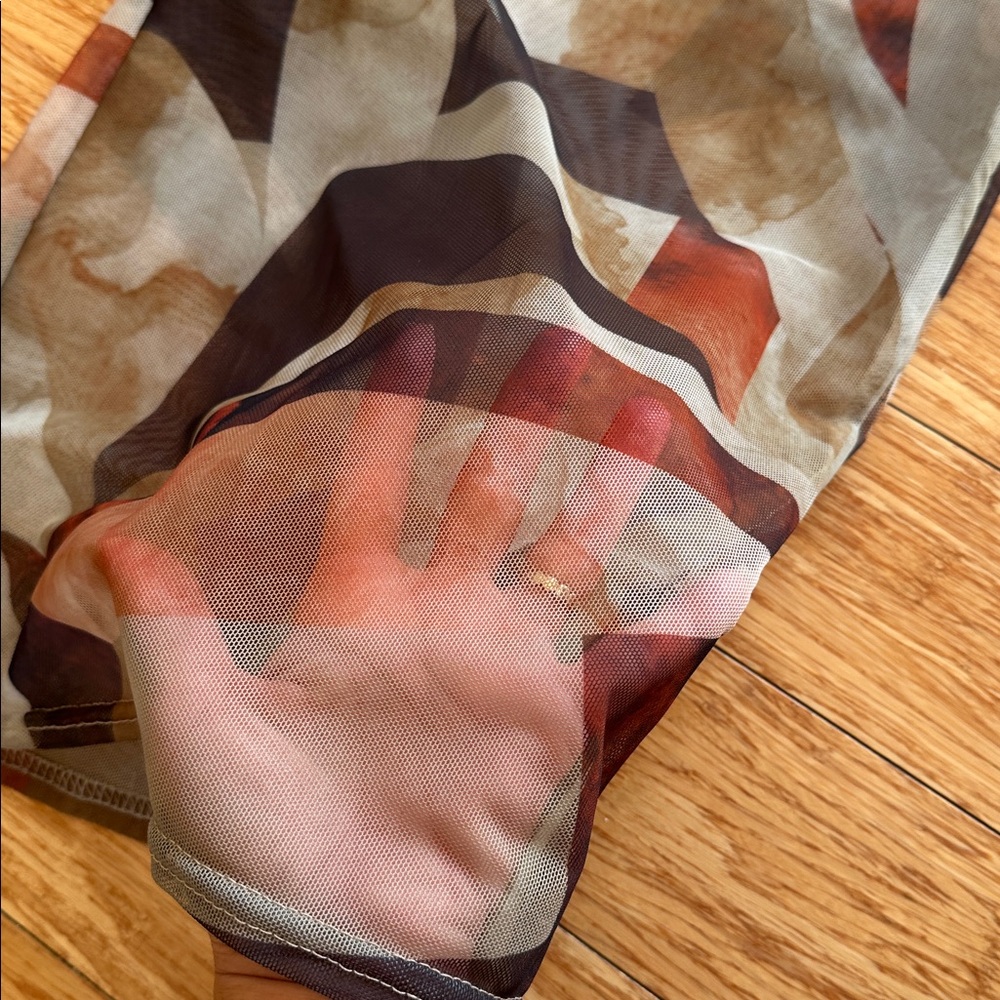 Prettylittlething Multicolor Transparent Mesh Set - image 5